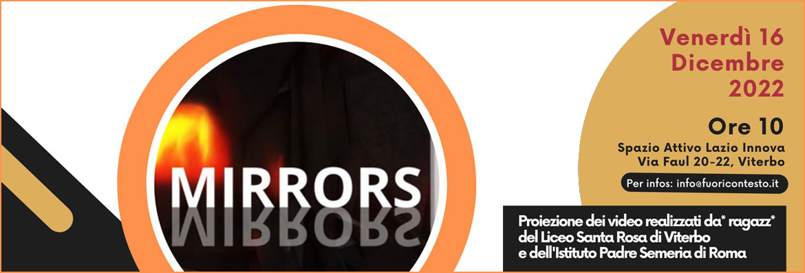 Banner Progetto Mirrors Banner Progetto Mirrors
