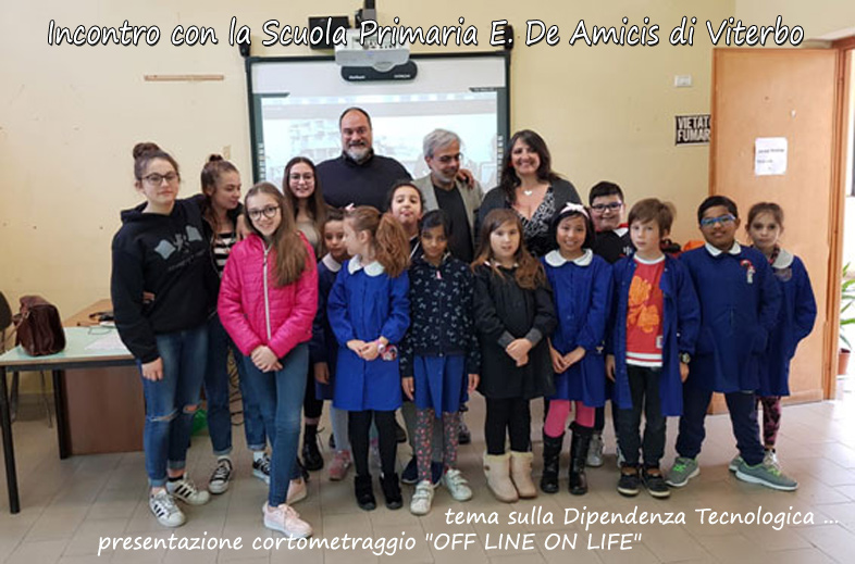 Incontro con la Scuola Primaria Dipendenza Tecnologica Incontro con la Scuola Primaria Dipendenza Tecnologica