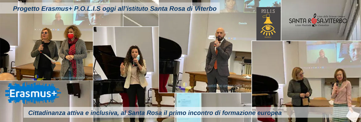 Immagine Erasmus+ Polis Cittadinanza Attiva e Inclusiva Immagine Erasmus+ Polis Cittadinanza Attiva e Inclusiva